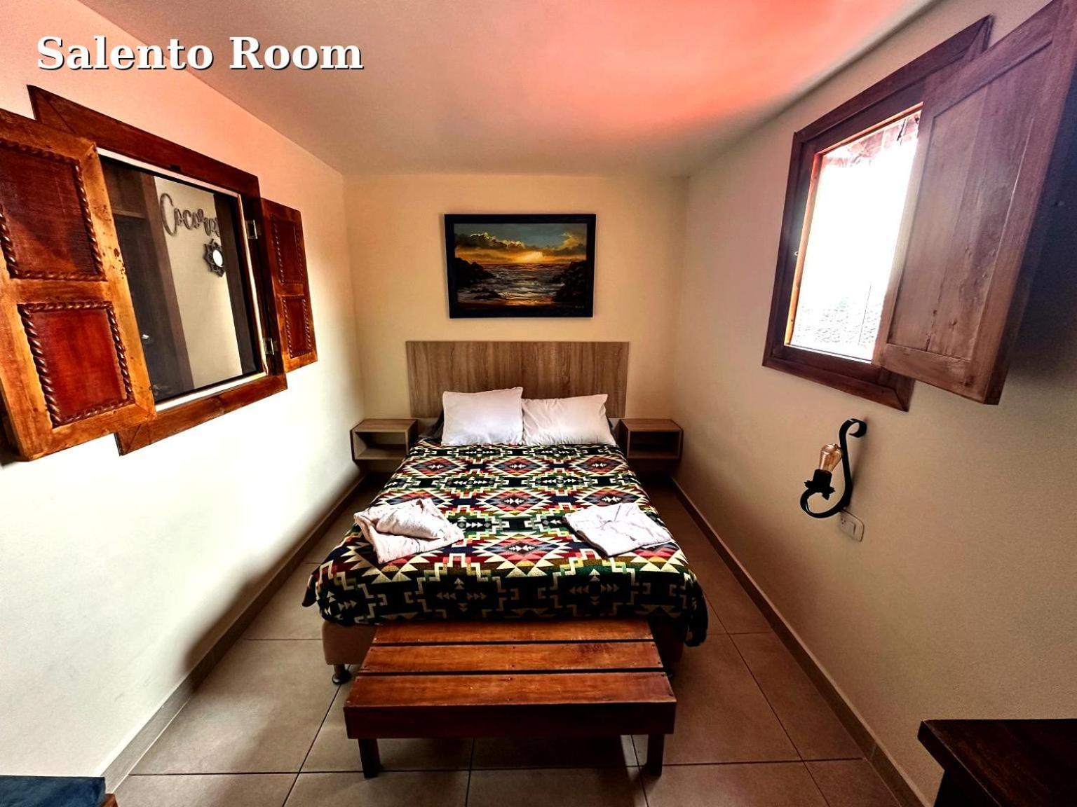 Hostal El Quinde Salento Esterno foto